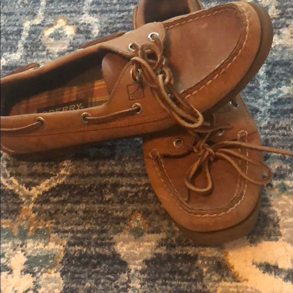 Leather Sperrys - image 3